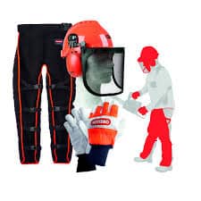 Oregon Chainsaw safety ppe